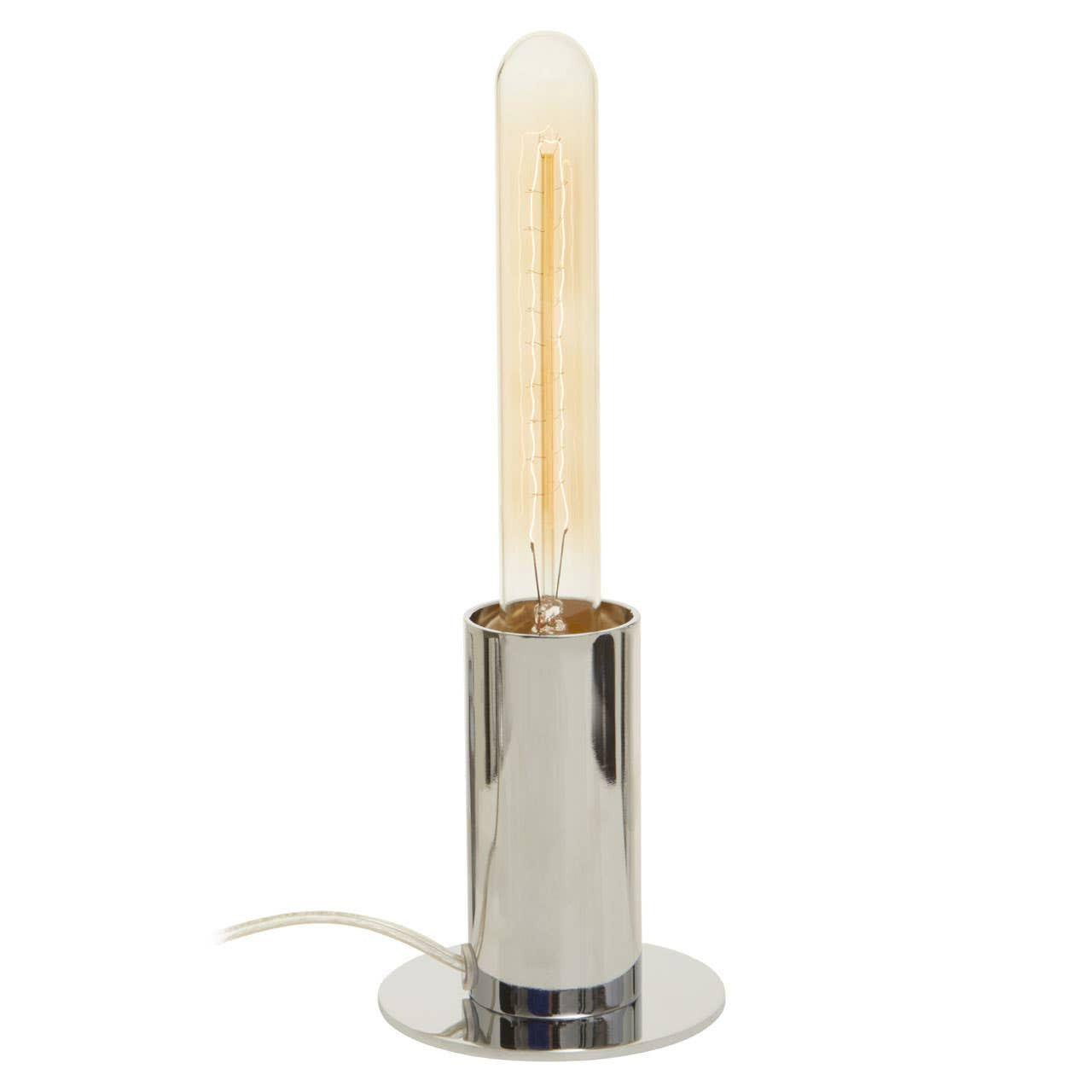 Copenhagen Chrome Finish Table Lamp