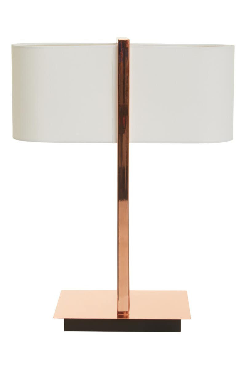 Aveline Copper Finish Table Lamp