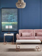 Aveline Copper Finish Table Lamp