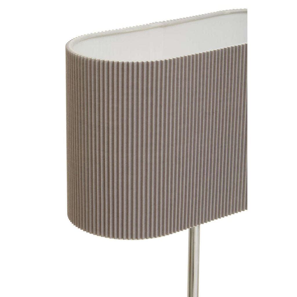 Aveline Shiny Silver Table Lamp