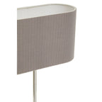 Aveline Shiny Silver Table Lamp