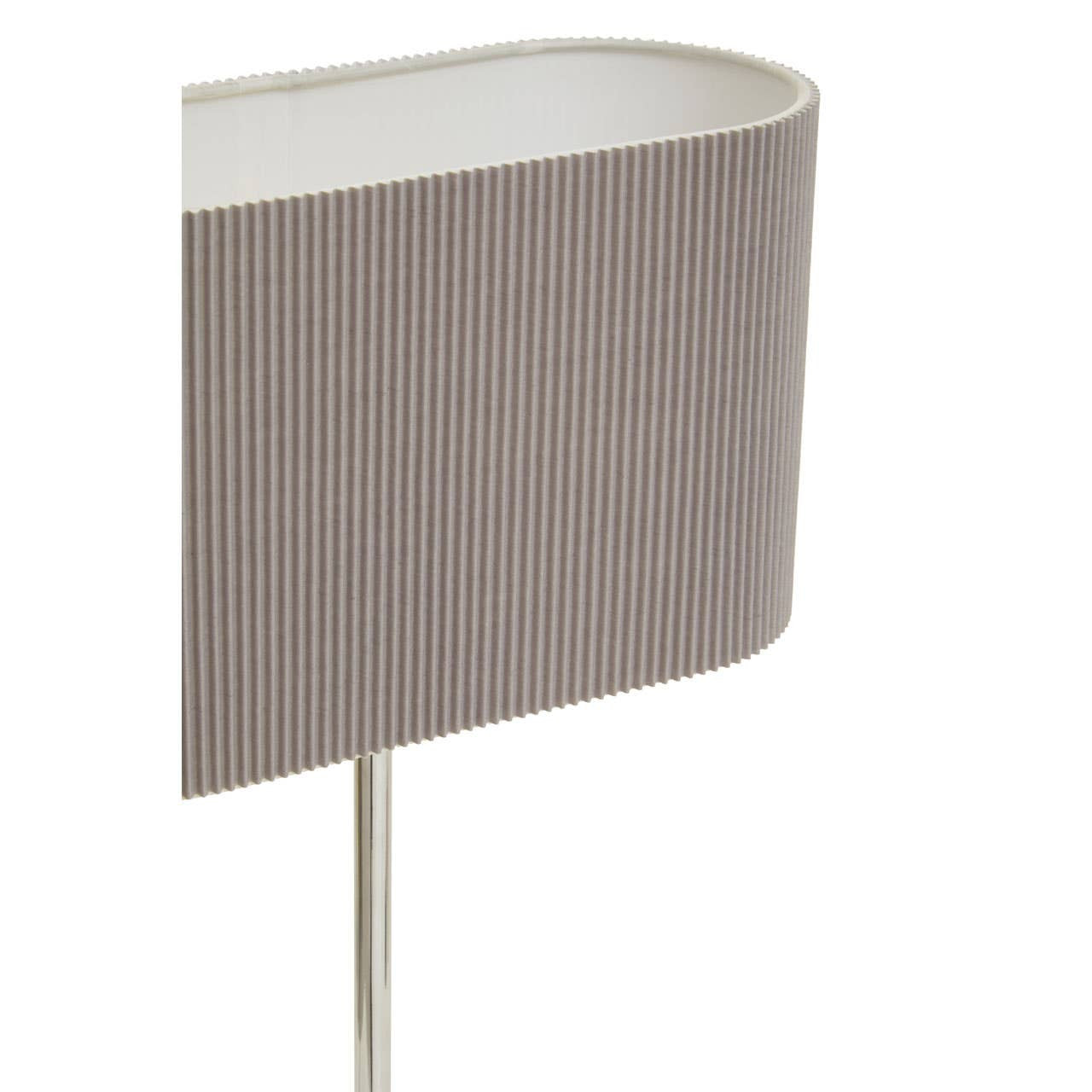 Aveline Shiny Silver Table Lamp