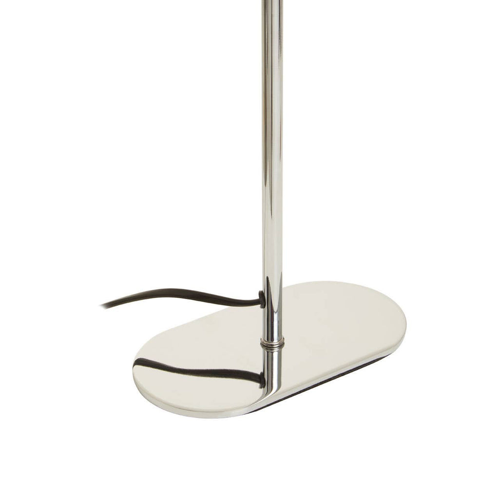 Aveline Shiny Silver Table Lamp