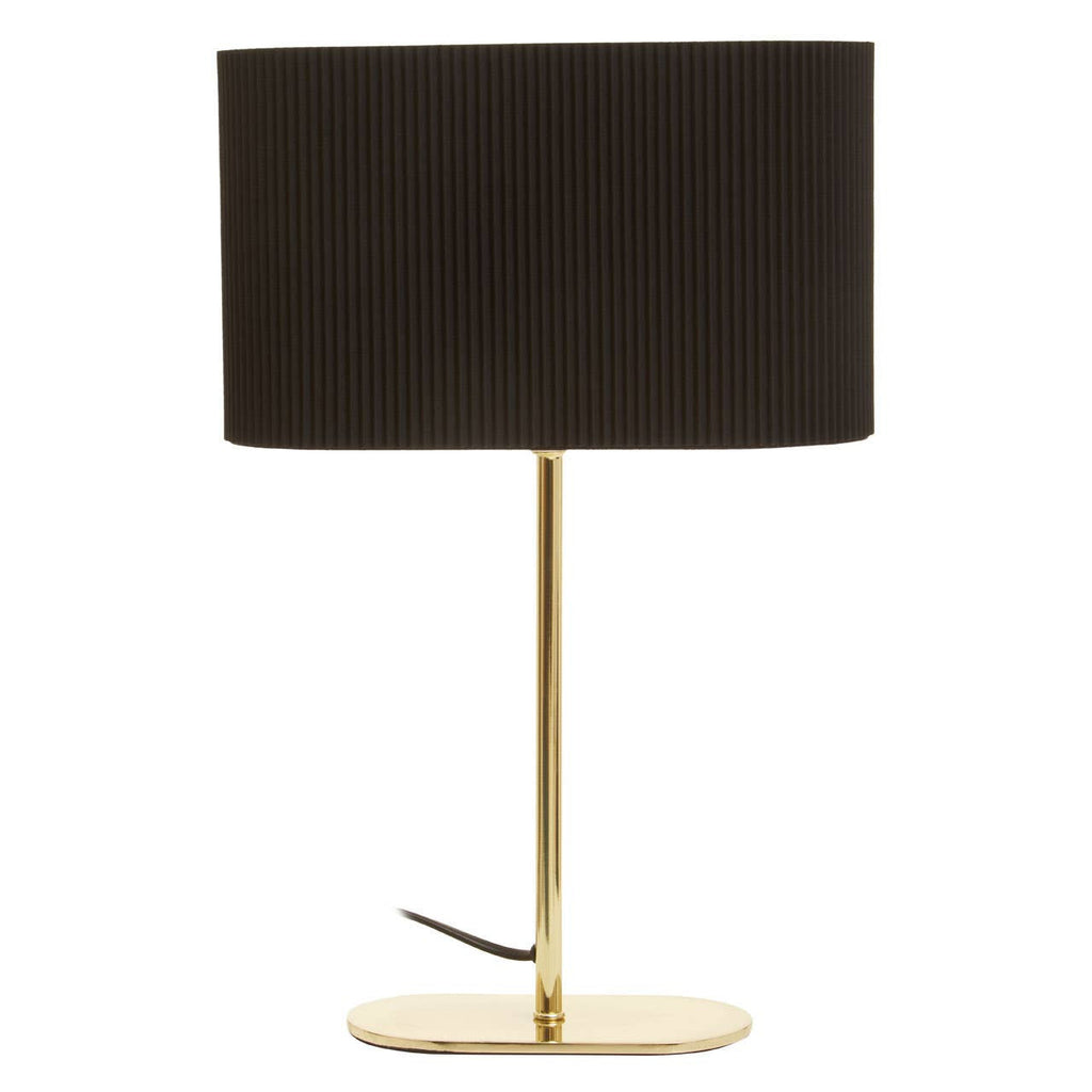 Aveline Shiny Brass Table Lamp