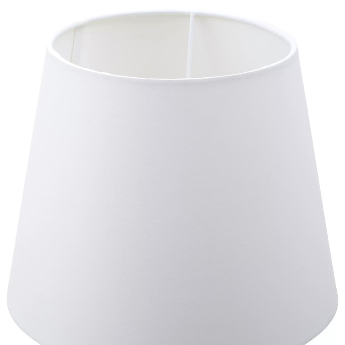 Wren Green Glass Table Lamp With White Shade