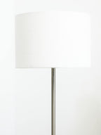 Linea Cream Waffle Effect Shade Floor Lamp