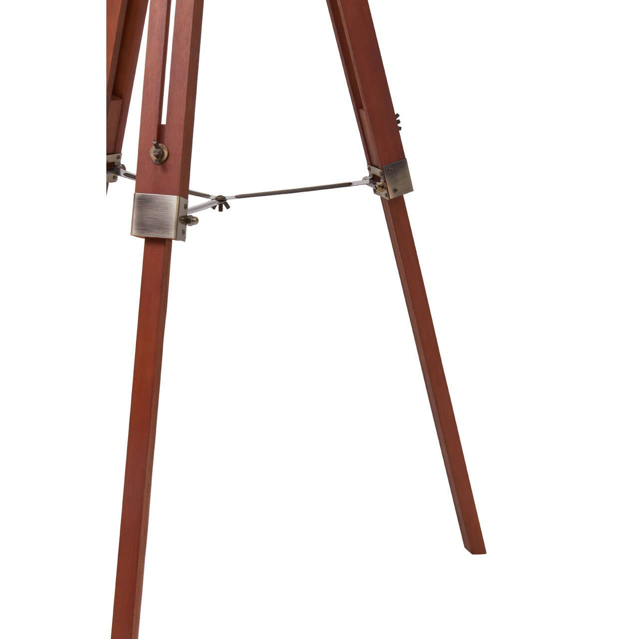 Chiltern Tripod Floor Lamp With Brown Base