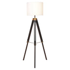Chiltern Tripod Floor Lamp With Black Base