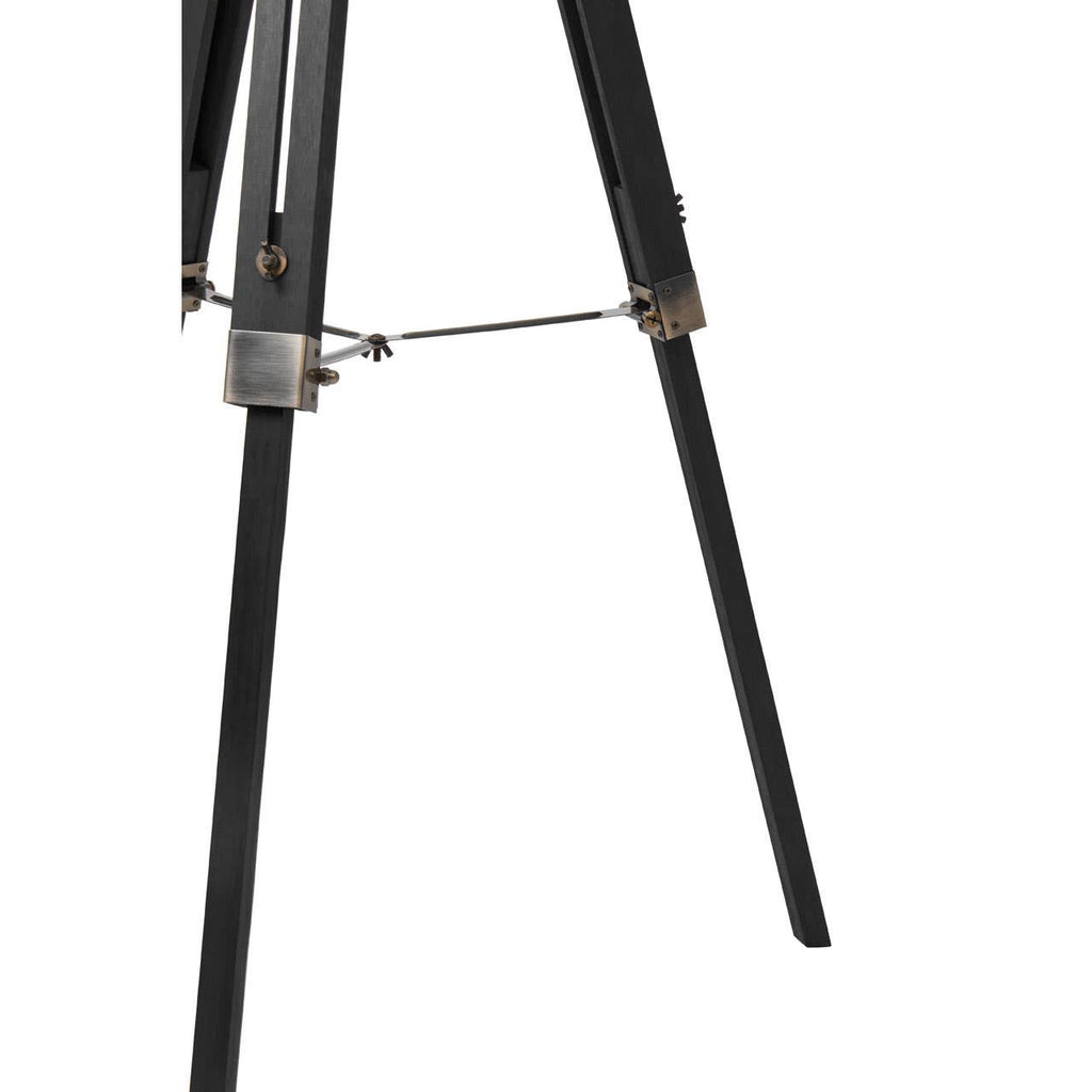 Chiltern Tripod Floor Lamp With Black Base