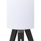 Chiltern Tripod Floor Lamp With Black Base