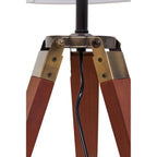 Chiltern Tripod Table Lamp With Brown Base