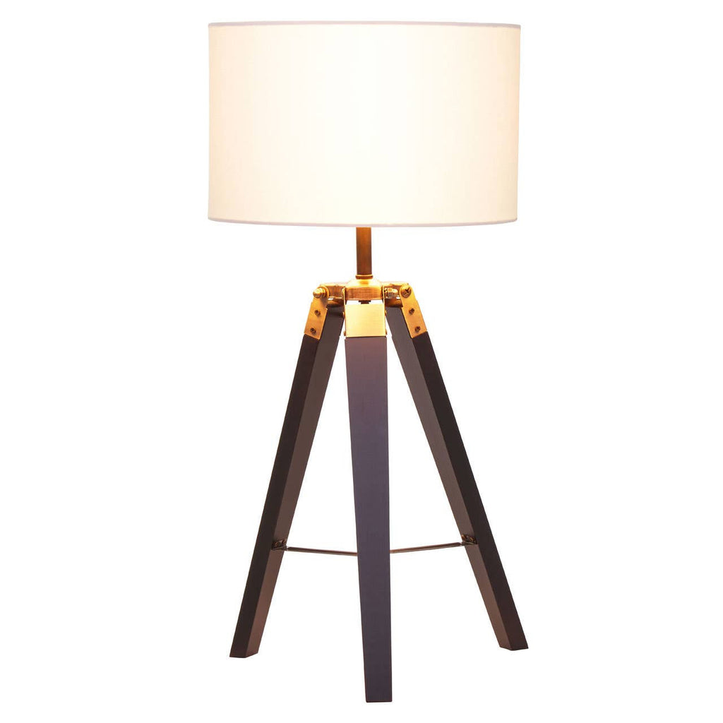 Chiltern Tripod Table Lamp With Black Base