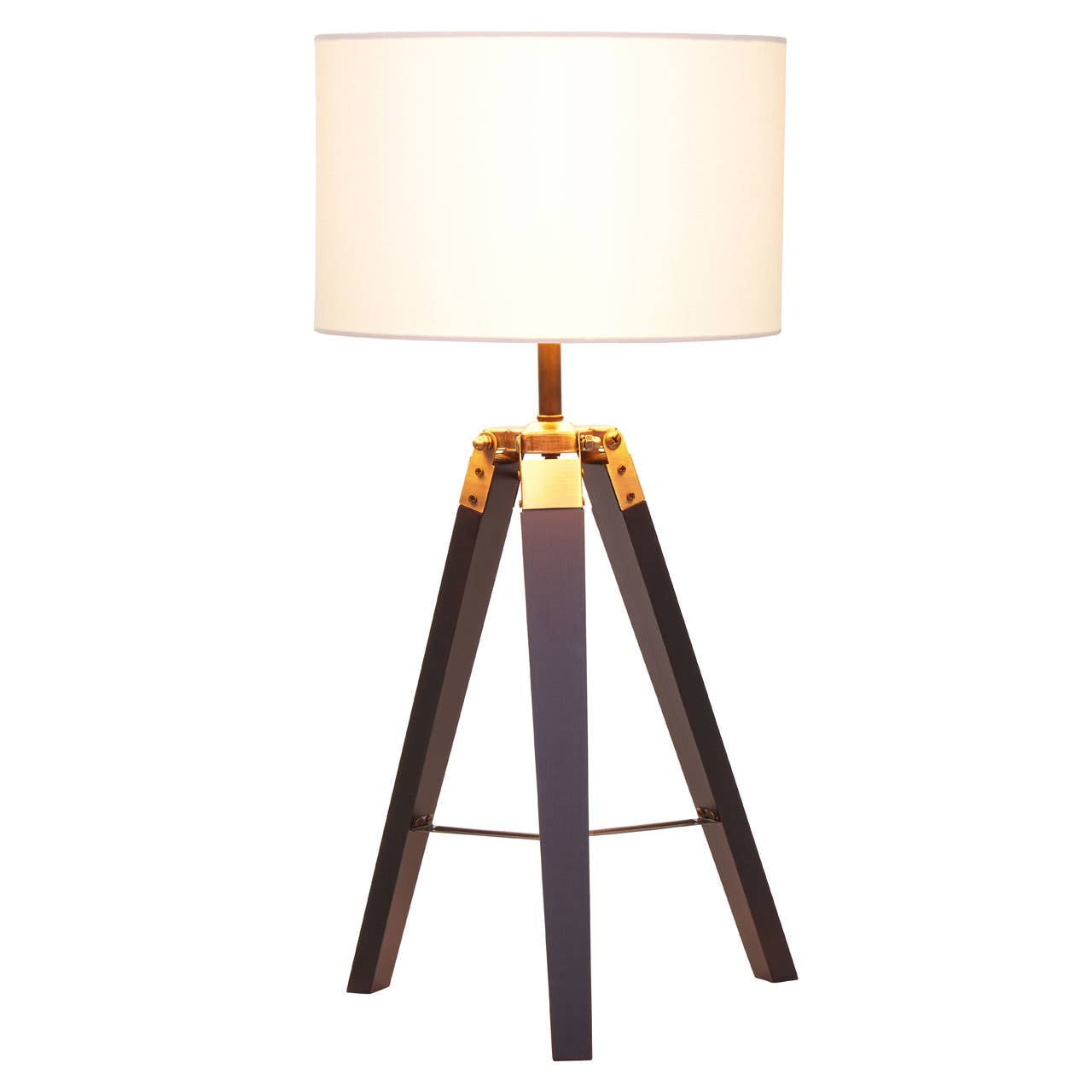 Chiltern Tripod Table Lamp With Black Base
