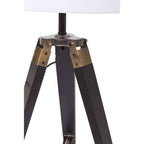 Chiltern Tripod Table Lamp With Black Base