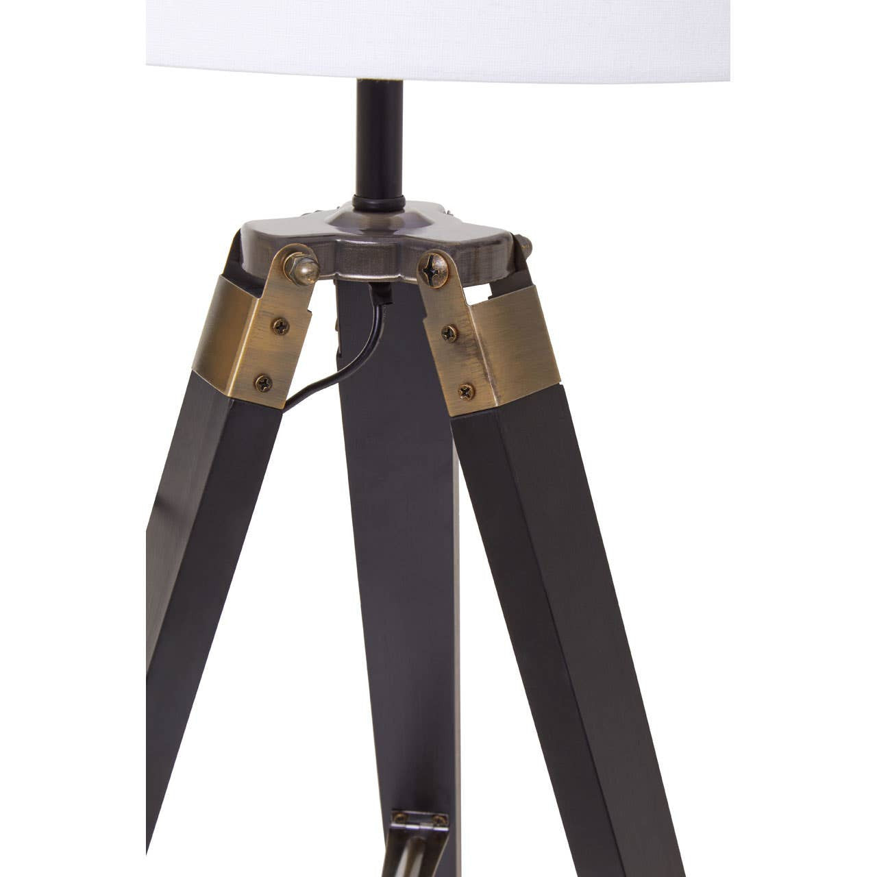 Chiltern Tripod Table Lamp With Black Base