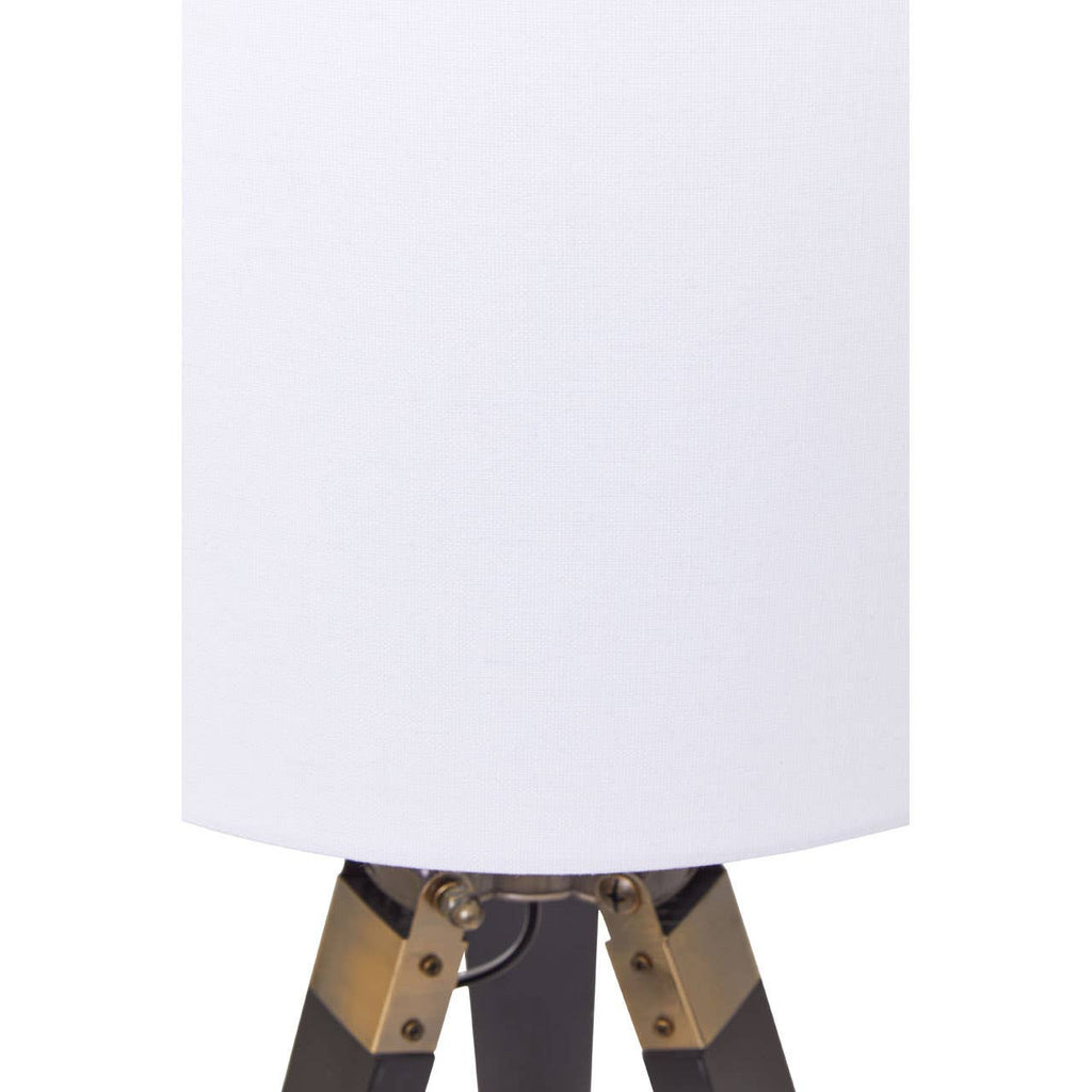Chiltern Tripod Table Lamp With Black Base
