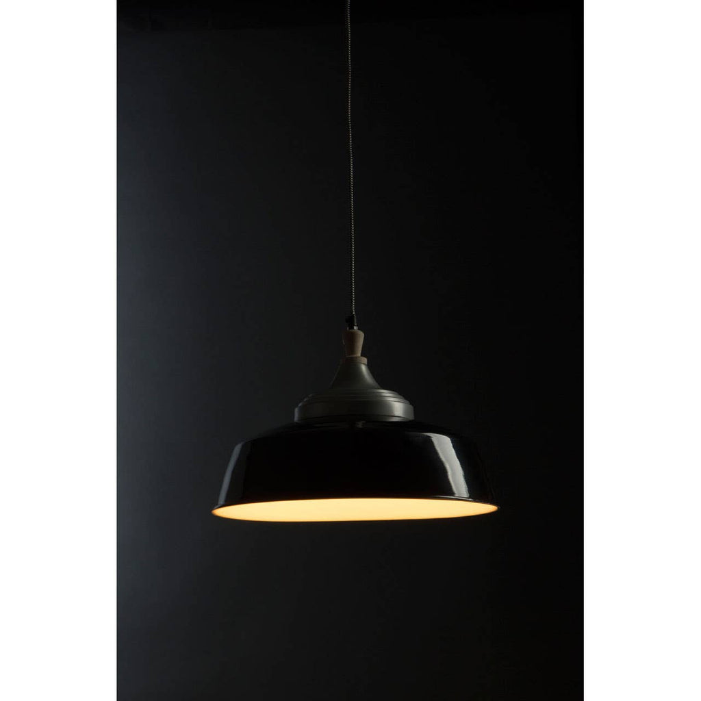 Bergen Black Large Pendant Light