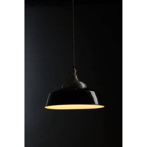 Bergen Black Large Pendant Light