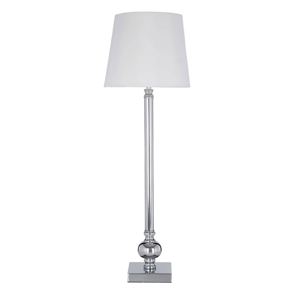 Cosima Table Lamp With Off White Silk Shade