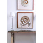 Cosima Table Lamp With Off White Silk Shade