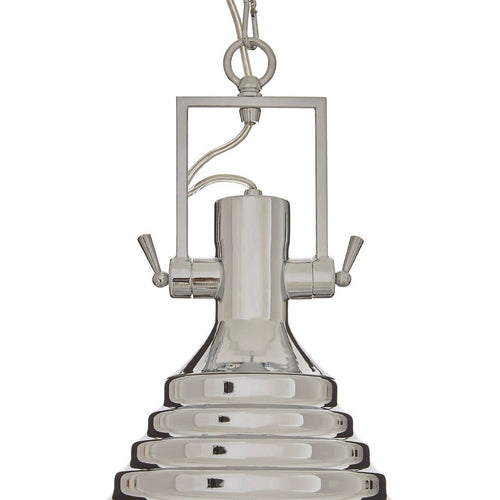 Ashby Small Chrome Pendant Light