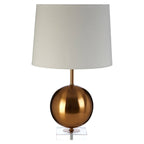 Nova Gold Sphere Table Lamp