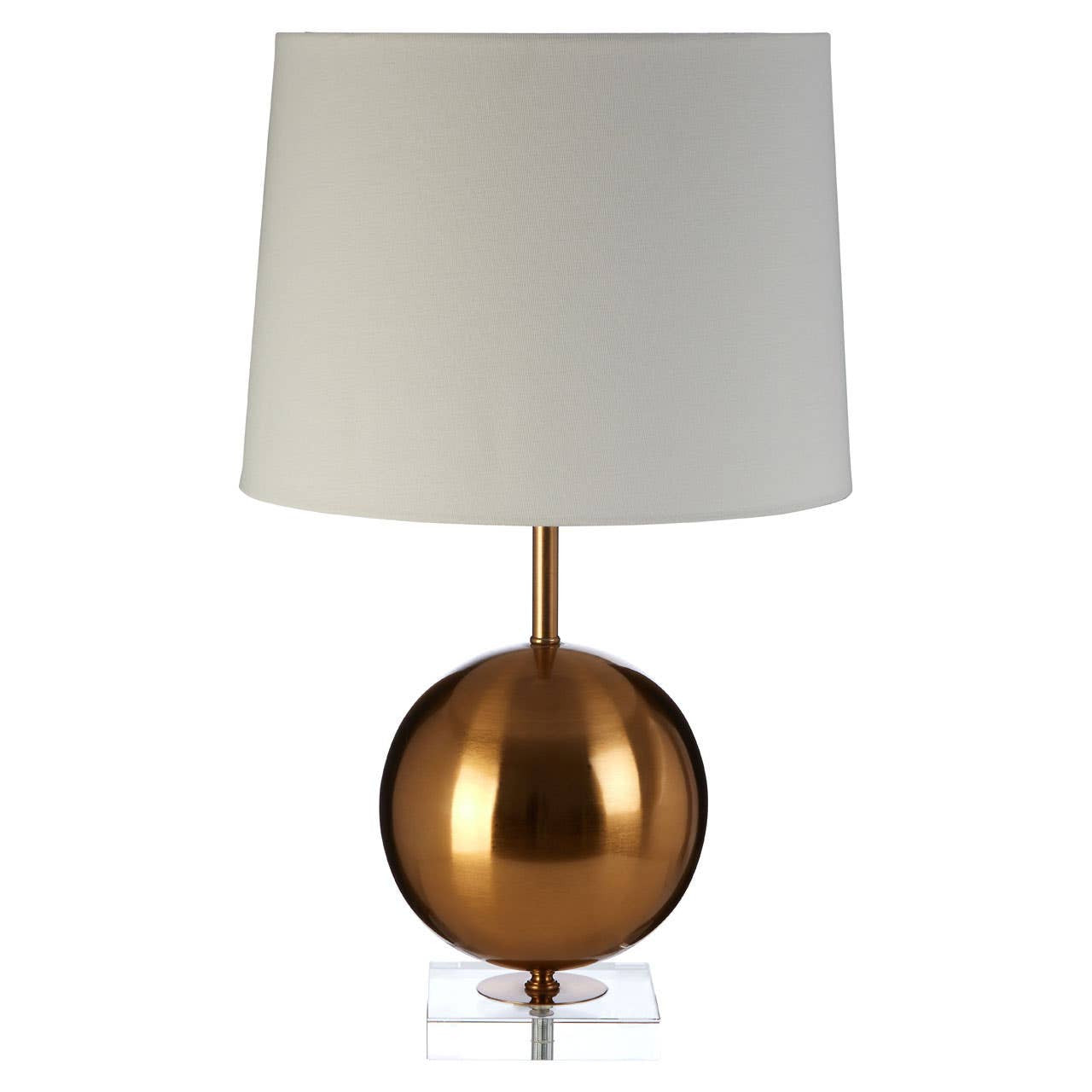 Nova Gold Sphere Table Lamp