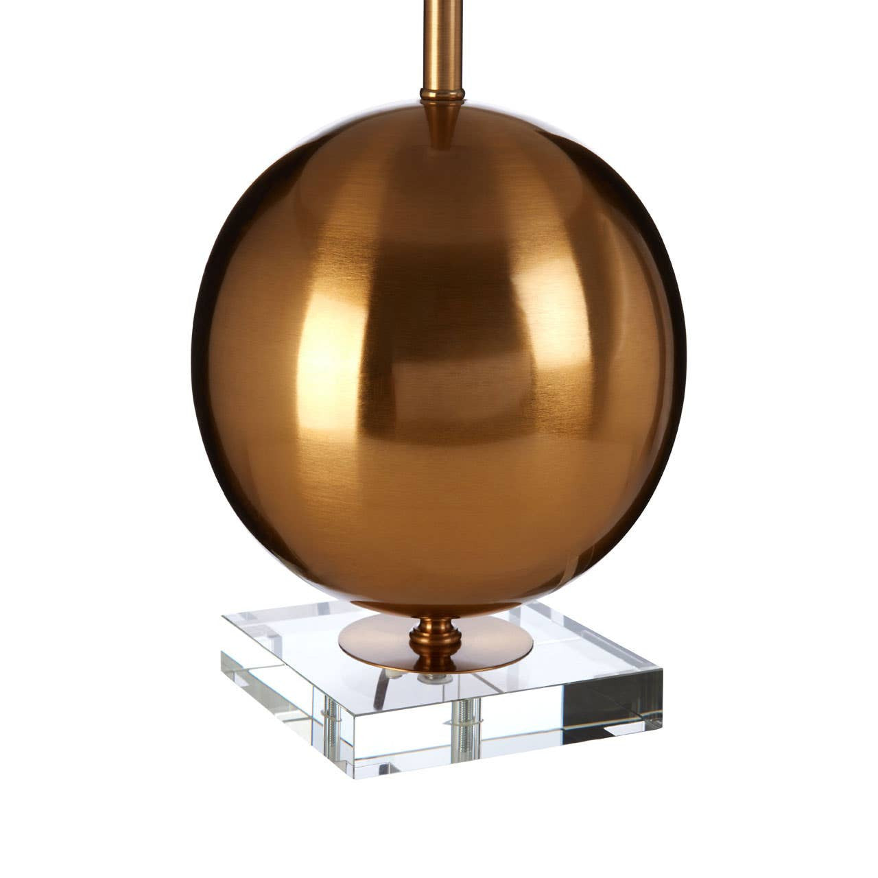 Nova Gold Sphere Table Lamp