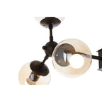 Suri 6 Arm Matte Black Pendant Light
