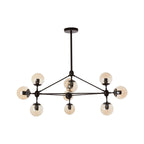 Suri 10 Arm Matte Black Pendant Light