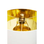 Hugo Black Marble and Gold Table Lamp