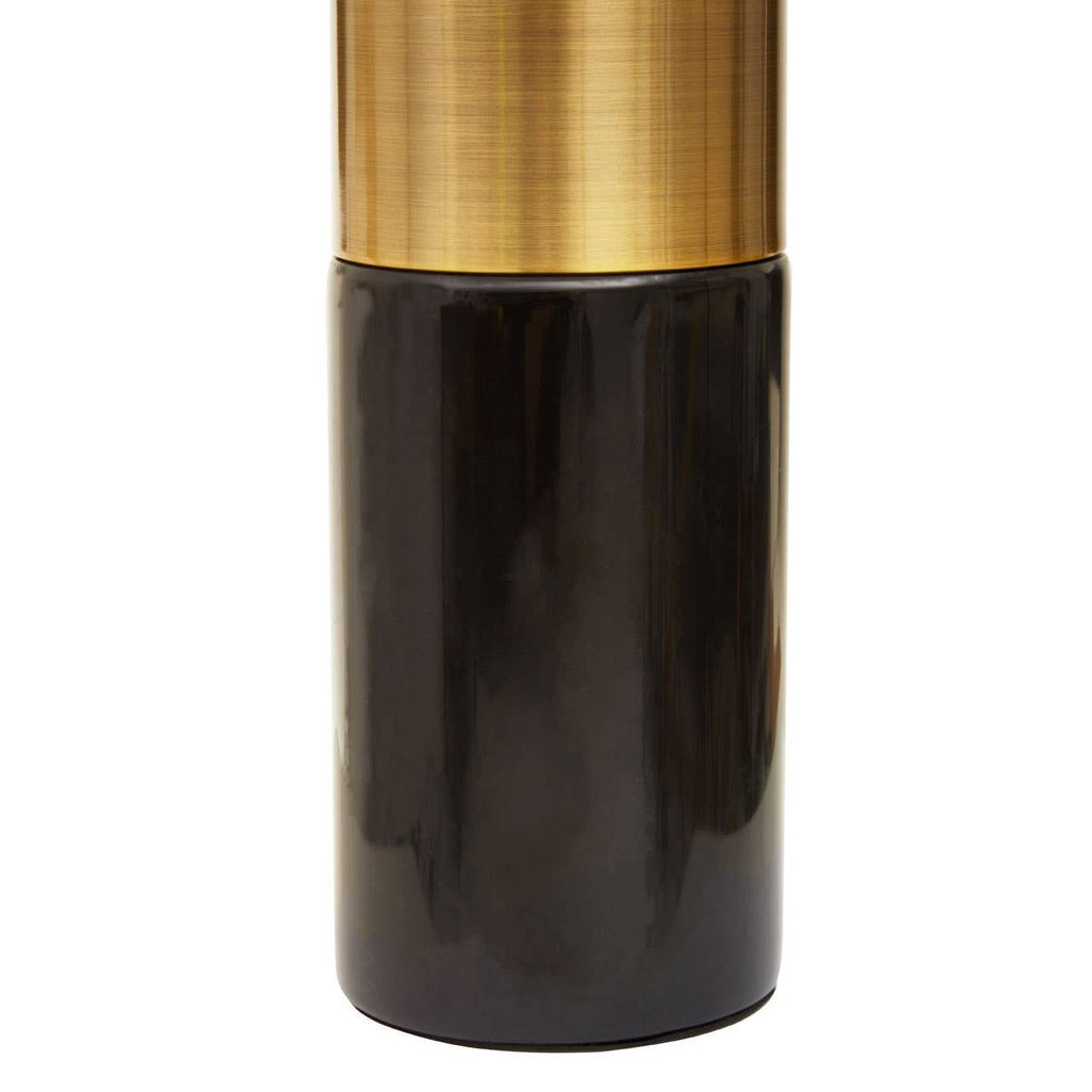 Hugo Black Marble and Gold Table Lamp