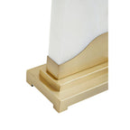 Maren Table Lamp in White Marble and Gold