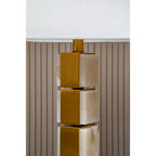 Caldera White Fabric Shade Table Lamp