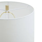 Talia White Fabric Shade Table Lamp