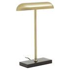Halley Brass Finish Desk Lamp