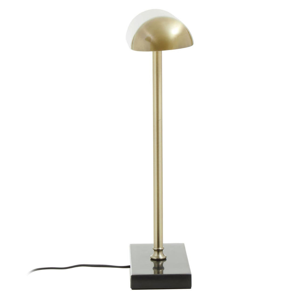Halley Brass Finish Desk Lamp