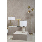 Halley Brass Finish Desk Lamp