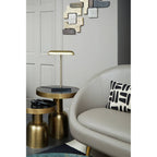 Halley Brass Finish Desk Lamp