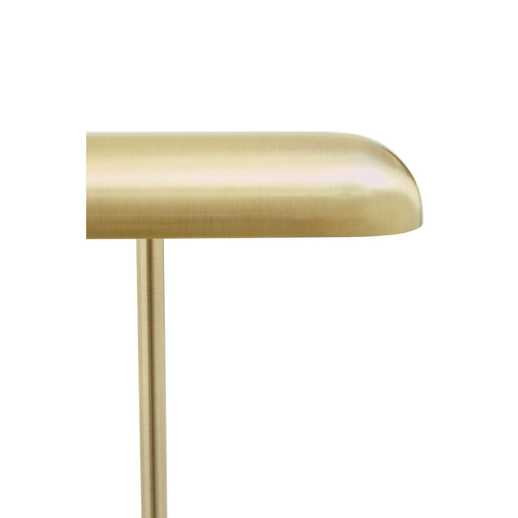 Halley Brass Finish Desk Lamp