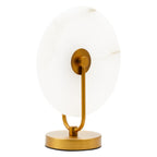 Astoria White Marble And Gold Finish Table Lamp