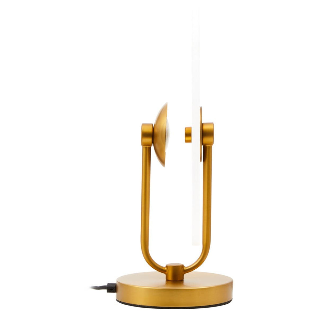 Astoria White Marble And Gold Finish Table Lamp