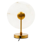 Astoria White Marble And Gold Finish Table Lamp