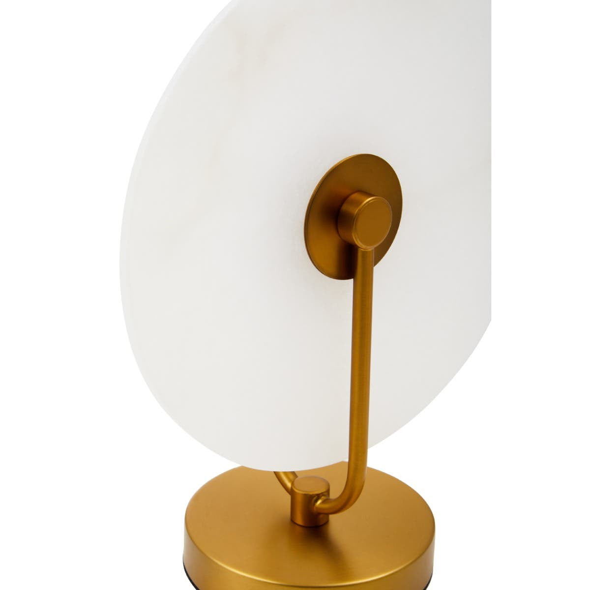Astoria White Marble And Gold Finish Table Lamp