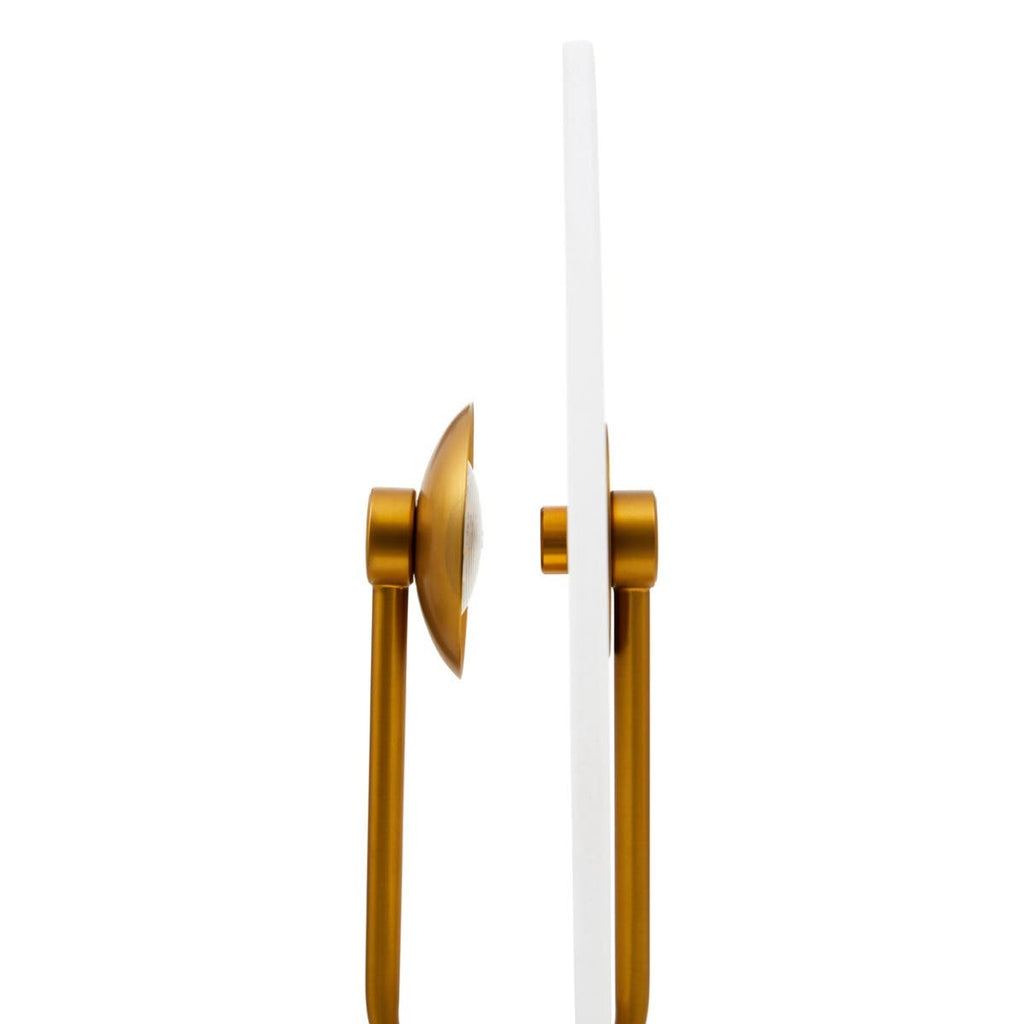 Astoria White Marble And Gold Finish Table Lamp