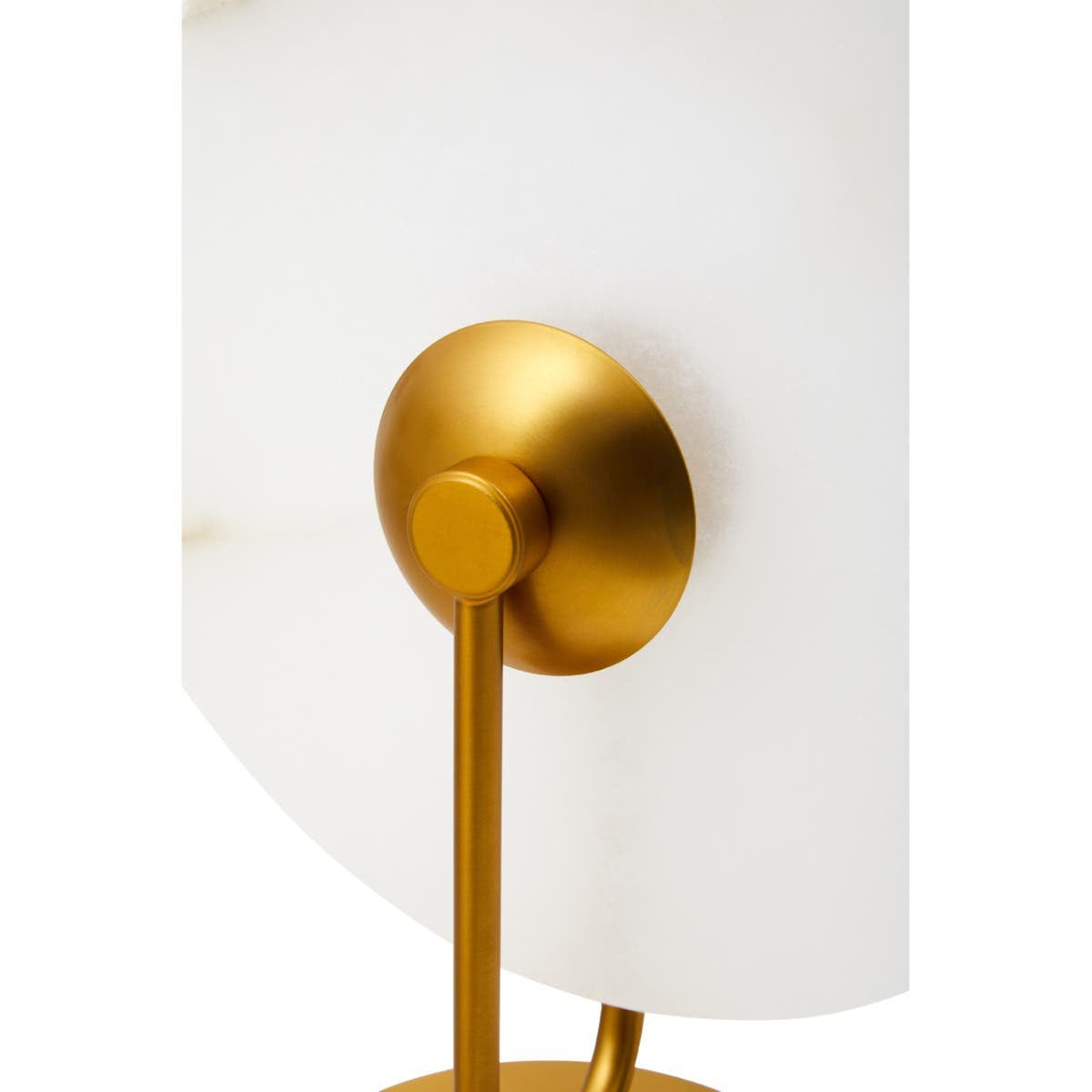 Astoria White Marble And Gold Finish Table Lamp