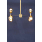 Suri Gold Finish 6 Arm Statement Pendant Light