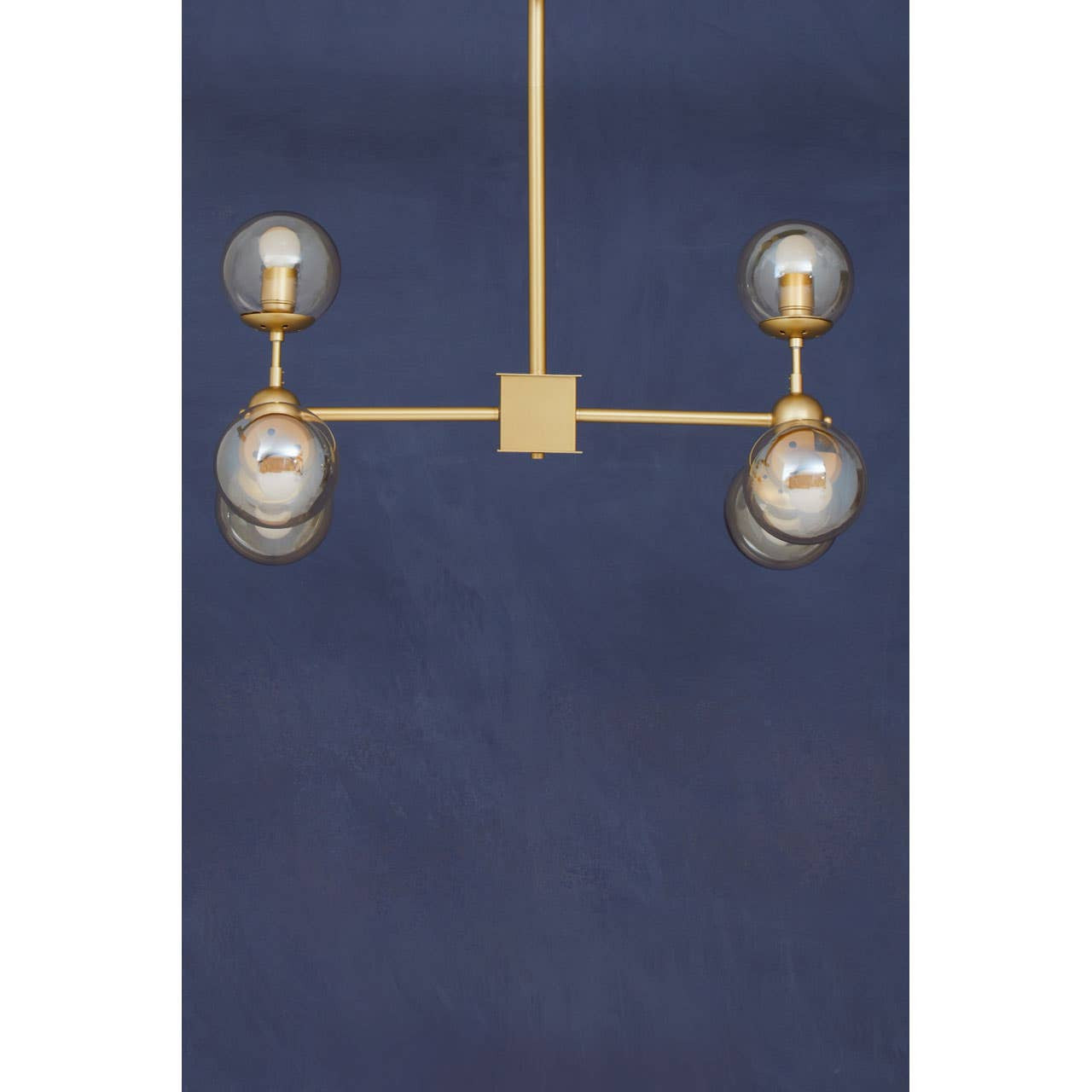 Suri Gold Finish 6 Arm Statement Pendant Light
