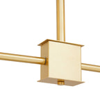 Suri Gold Finish 6 Arm Statement Pendant Light