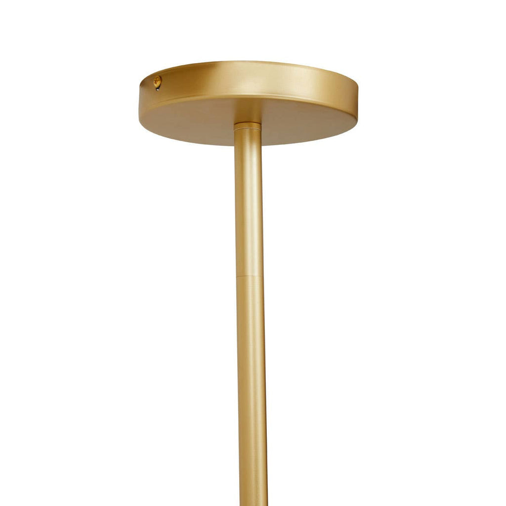 Suri Gold Finish 6 Arm Statement Pendant Light